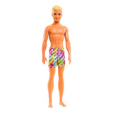 Boneco Ken Da Barbie Moda Praia Fashion Verão - Mattel Novo