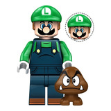Boneco Mario Bros Luigi