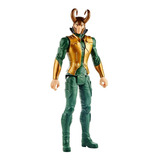 Boneco Marvel Avengers Titan Hero Loki Blast Gear E7874