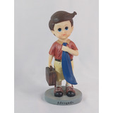 Boneco Miniatura Advogado