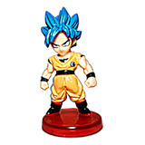 Boneco Miniatura Dragon Ball Super Saiyajin Blue Anime Toy