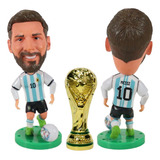 Boneco Miniatura Messi Argentina