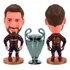 Boneco Miniatura Messi No Barcelona Taça Champions League