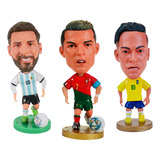 Boneco Miniatura Neymar Cristiano