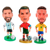 Boneco Miniatura Neymar Cristiano