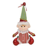 Boneco Natalino Duende Sentado