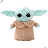 Boneco Pelucia Baby Yoda Mandalorian Star Wars Almofada 17cm