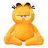 Boneco Pelucia Gato Garfield Presente Fofo 40 Cm Oficial