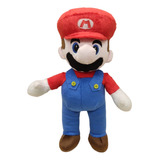 Boneco Pelucia Mario Bros Game Super Mario Grande 36cm