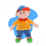 Boneco Pelucia Menino Pano