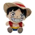 Boneco Pelúcia Monkey D Luffy 23cm Anime One Piece Cor Monkey D. Luffy
