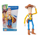 Boneco Pixar Toy Story 4- Woody Cherif -disney -24cm Mattel.