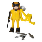 Boneco Playmobil Mergulhador