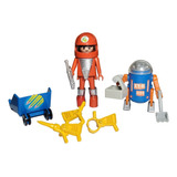Boneco Playmobil Usado Astronauta