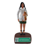 Boneco Profissao Medica Veterinaria