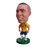 Boneco R9 Ronaldo Fenomeno Brasil Mini Colecionavel