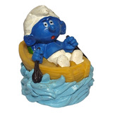 Boneco Smurfs No Barco