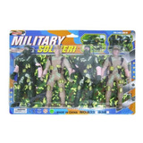Boneco Soldado Militar Soldieri