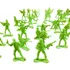 Boneco Soldado Plastico Guerra Exercito Militar Miniatura