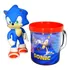 Boneco Sonic 16 Cm + Caneca 350 Ml
