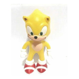 Boneco Sonic Amarelo 15cm