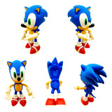 Boneco Sonic Articulado Vinil