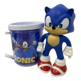 Boneco Sonic Azul Classico