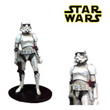 Boneco Star Wars Soldado Clone Storm Trooper 15cm Em Resina