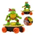 Boneco Tartaruga Ninja Raphael Com Skate De Dedo A Corda