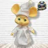 Boneco Topo Gigio Boa Noite Original Estrela 20cm