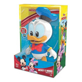 Boneco Vinil Articulado Baby Pato Donald Turma Do Mickey