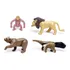 Boneco Wiltopia Playmobil Mc Donalds - Leão Urso Macaco Lote