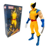 Boneco Wolverine Articulado Brinquedo Marvel Vingadores 22cm