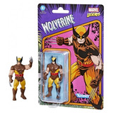 Boneco Wolverine Marvel Legends Figura Retrô 9,5 Cm - F3810