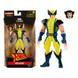 Boneco Wolverine Marvel Legends Hasbro Articulado Cabeça Ext