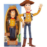 Boneco Woody 39 Cm Toy Story Xerife Fala Frases Colecionável