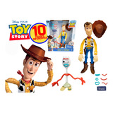 Boneco Woody Com Garfinho Toy Story Xerife 