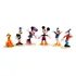 Bonecos 6 Miniaturas Mickey Minie Pluto Pateta Donald Mod B