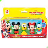 Bonecos Dedoche Turma Do Mickey Disney 5 Miniatura Lider 240