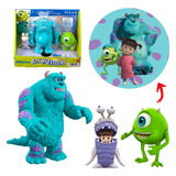 Bonecos Disney Pixar Kit Monstros S/a - Boo, Sulley E Mike 