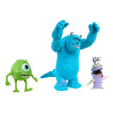 Bonecos Disney Pixar Monstros S.a Mike Boo Sulley Mattel