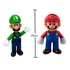 Bonecos Grandes Super Mario Bros E Luigi 25cm Coleção Kit