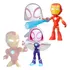 Bonecos Gwen Aranha E Homem De Ferro Spidey Amazing Friends