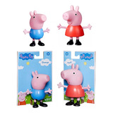 Bonecos Irmaos Peppa E