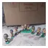 Bonecos Mini Craques Coca Cola, Lote Com 7 Itens.