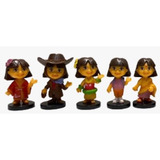 Bonecos Miniatura Dora Aventureira