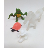 Bonecos Miniaturas Plastico Antigo