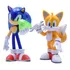 Bonecos Sonic The Hedgehog  E Tails 10 Cm Just Toys Original