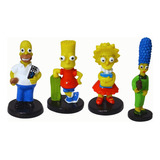 Bonecos Turma Os Simpsons The Simpsons Resina Decoração Casa