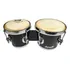 Bongo Médio Torelli 7x8 Madeira Com Fórmica Tb011bc Cor Bombo 7x8   Preto